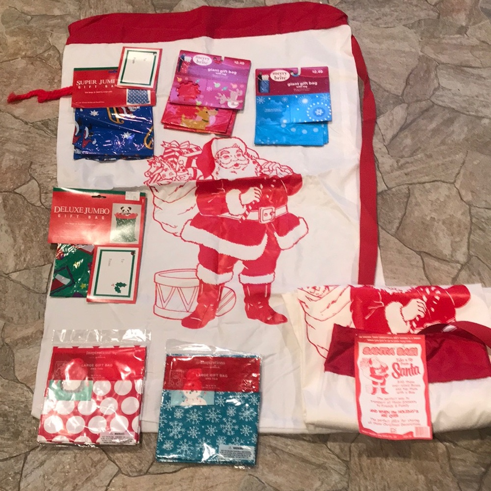 Jumbo Christmas Gift Bag Bundle